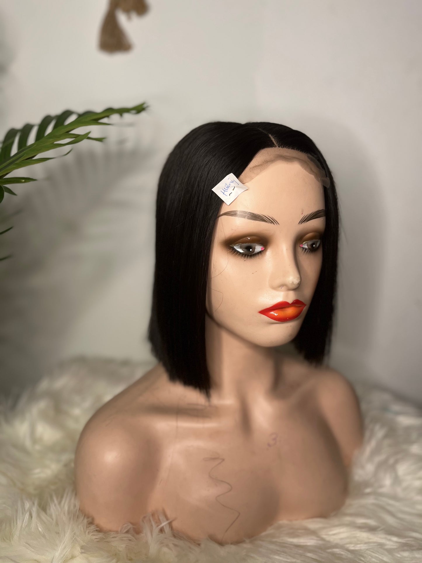 Super double drawn Natural Color Vietnamese Bone Straight Wig