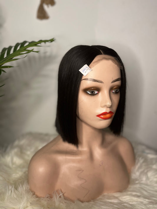 Super double drawn Natural Color Vietnamese Bone Straight Wig