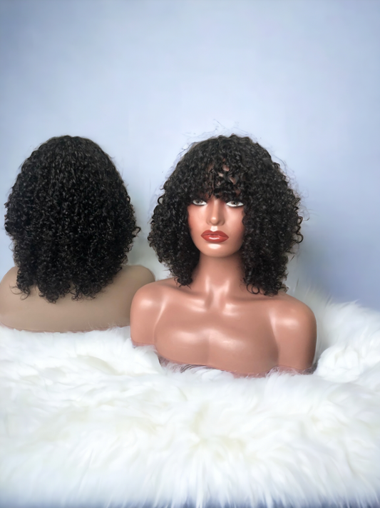 Fringe Pixie Wig