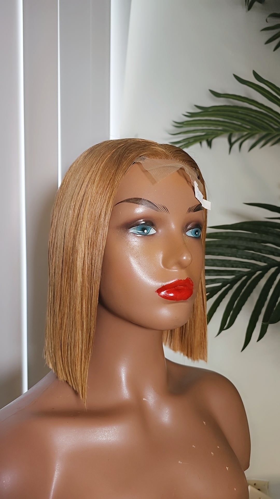 Super Double Drawn Vietnamese Blonde Bone Straight Wig